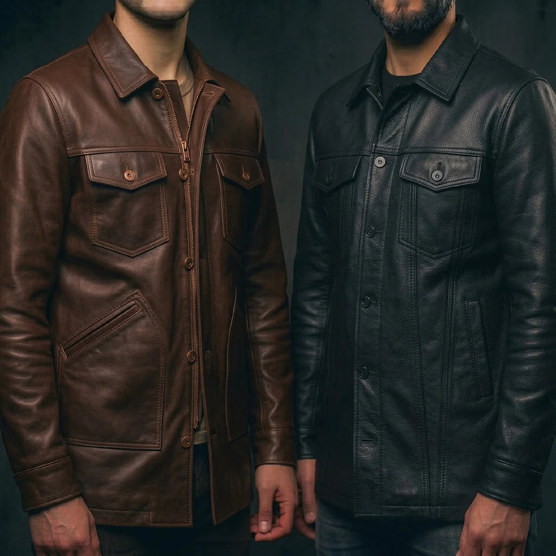 Men's Leather Coats