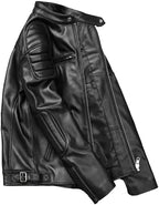 Men's Slim Fit Café Racer Jacket