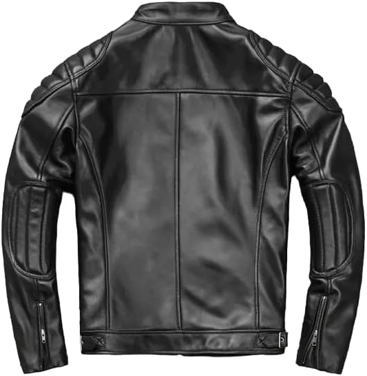 Men's Slim Fit Café Racer Jacket
