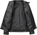 Men's Slim Fit Café Racer Jacket