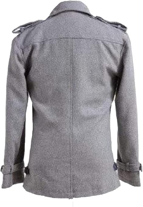 Edward 3/4 Quater Men’s Vintage Mid Lebgth Duster Coat