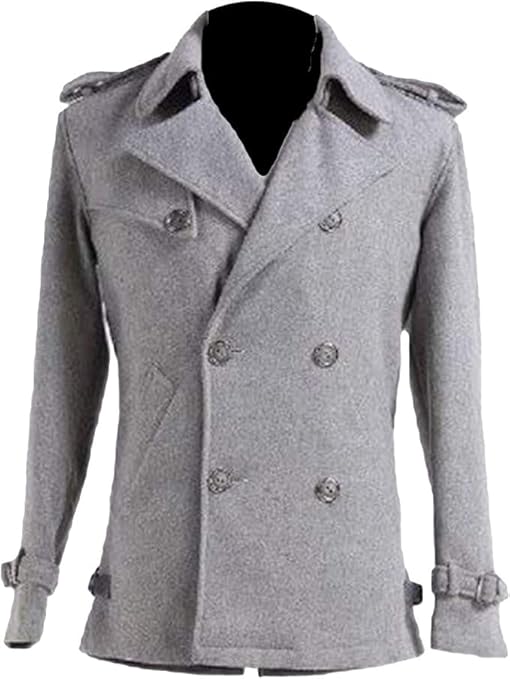Edward 3/4 Quater Men’s Vintage Mid Lebgth Duster Coat