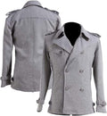 Edward 3/4 Quater Men’s Vintage Mid Lebgth Duster Coat