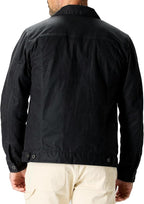 Mens Trucker Jacket - Cotton Motorcycle Jackets Heated For Mens