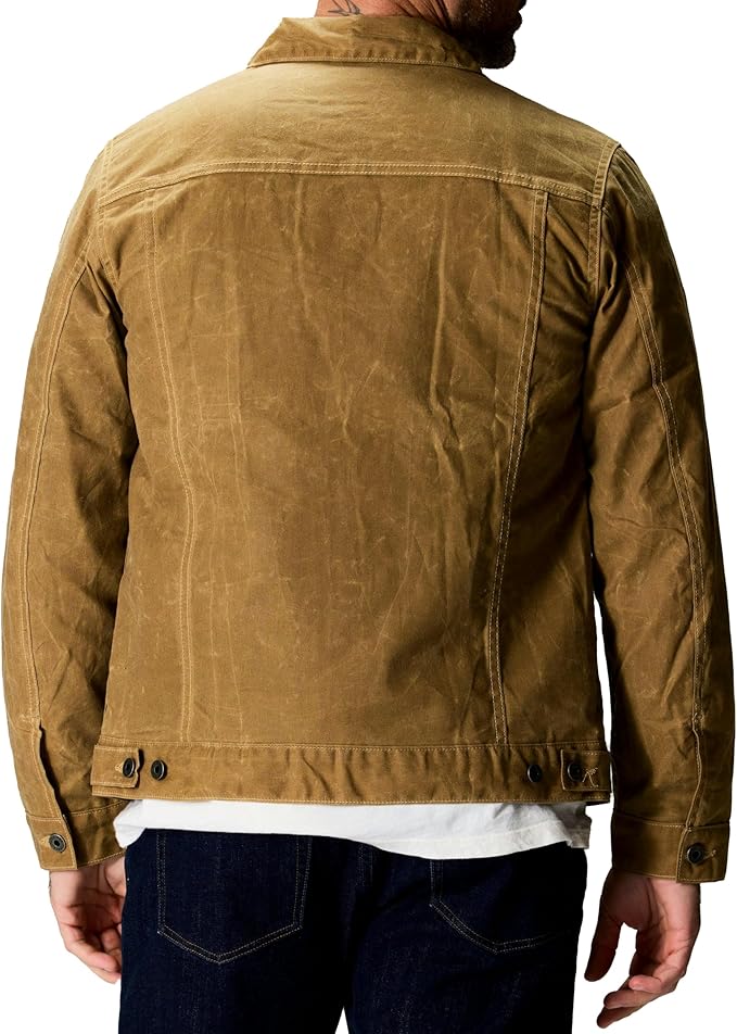 Mens Trucker Jacket - Cotton Motorcycle Jackets Heated For Mens