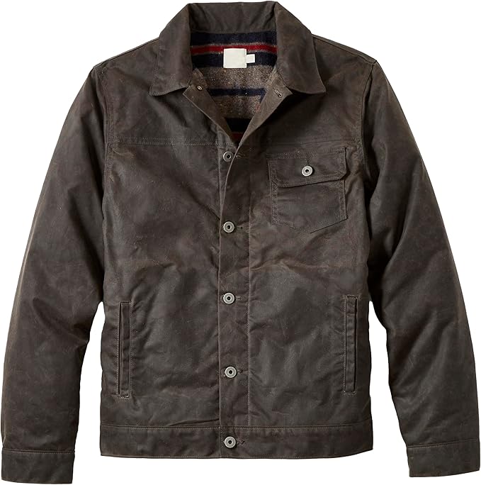 Mens Trucker Jacket - Cotton Motorcycle Jackets Heated For Mens
