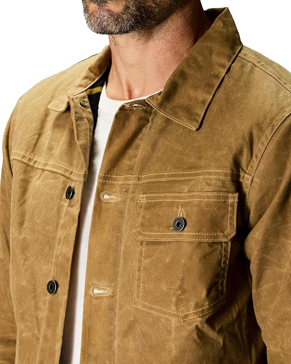 Mens Trucker Jacket - Cotton Motorcycle Jackets Heated For Mens