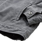 Mens Trucker Jacket - Cotton Motorcycle Jackets Heated For Mens