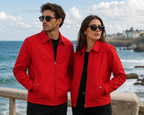 Red Leather Jacket for Men & Women