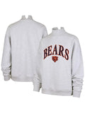 Chicago Bears '47 Women's Vantage Mock Neck Pullover Sweatshirt – Heather Gray