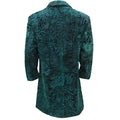 Women's Green Persian Lamb Fur Coat – Genuine Karakul Astrakhan Long Coat